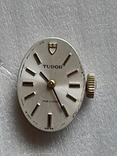 Tudor 17 Rubies Manual Watch Movement percision + Dial + Hands complete working 