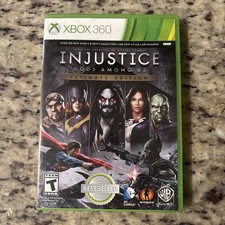 Injustice: Gods Among Us -- Ultimate Edition (Xbox 360, 2013) Clean Tested