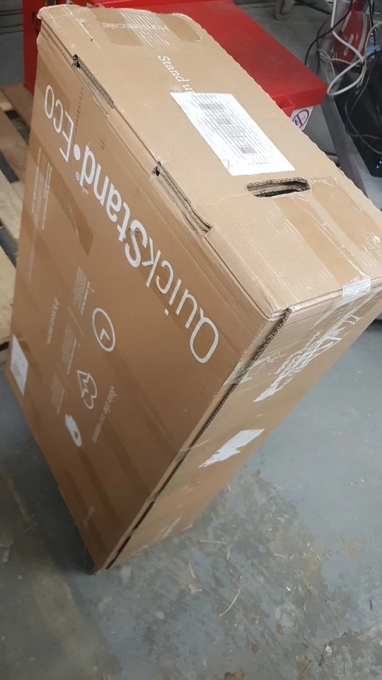 NEW Humanscale Quickstand Eco Dual Monitor portable sit-stand desking solution - Image 3 of 4