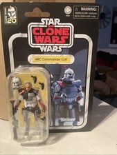 STAR WARS VINTAGE COLLECTION 3.75  ARC COMMANDER COLT in hand Card Damage