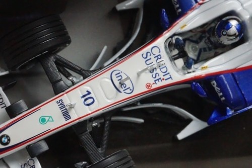 1:43 MINICHAMPS 413070110 BMW Sauber F1.07 US GP 2007 #10 model car - Picture 4 of 7