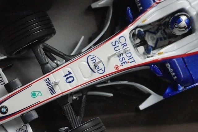 1:43 MINICHAMPS 413070110 BMW Sauber F1.07 US GP 2007 #10 model car - Image 4 of 4