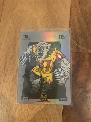 2024 Bo Jackson Battle Arena YETI TRAVIS KELCE STEEL SILVER SBF-16 Battlefoil