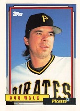 Bob Walk 1992 Topps #486 Pittsburgh Pirates