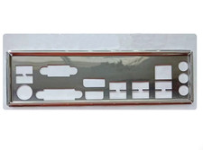 For GIGABYTE GA-AB350M-D3H Shield I/O IO Rear Baffle Backplate Motherboard