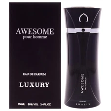 Luxury Collection - Awesome by Khalis for Men - 3.4 oz EDP Spray
