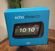 NEW Sealed Amazon Echo Show 5 Smart Display with Alexa - Charcoal 2nd Gen