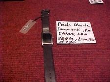 #430 - Pixels Quartz Watch, Made in Denmark for Rio Casino, Las Vegas