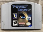 Perfect Dark Nintendo N64 Video Game Authentic Cartridge Only Tested Works