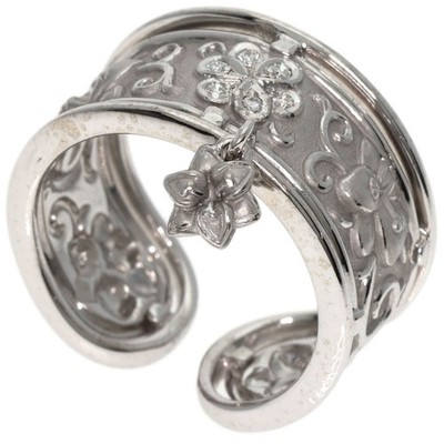 Carrera y Carrera  Diamond Ring K18 White Gold  Ladies [Used]