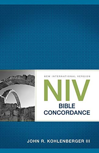 NIV Compact Bible Concordance PB (Bible Niv),KOHLENBERGER JOHN R