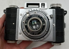 Vintage Detrola Model H 127 Film Camera w/ Detrola Anastigmat 2" F4.5 Lens