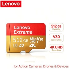 Lenovo Micro SD Card 64GB Memory Card Flash Card PC Camera Drones UAV Videos