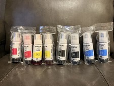 Genuine Epson 522 Ink Bottles 8 Pack for ET-2720 ET-2800 ET-2803 ET-4700