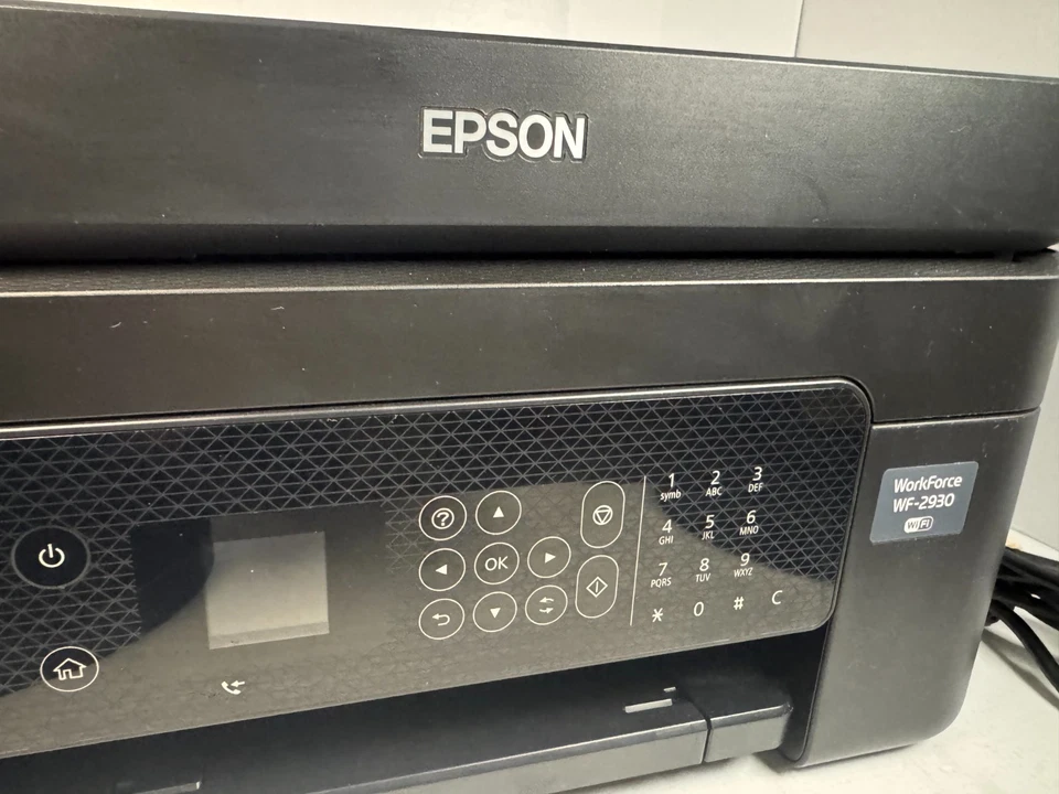 Impresora inalámbrica todo en uno Epson WorkForce WF-2930 "SIN TINTA" probada excelente Foto 2 de 4