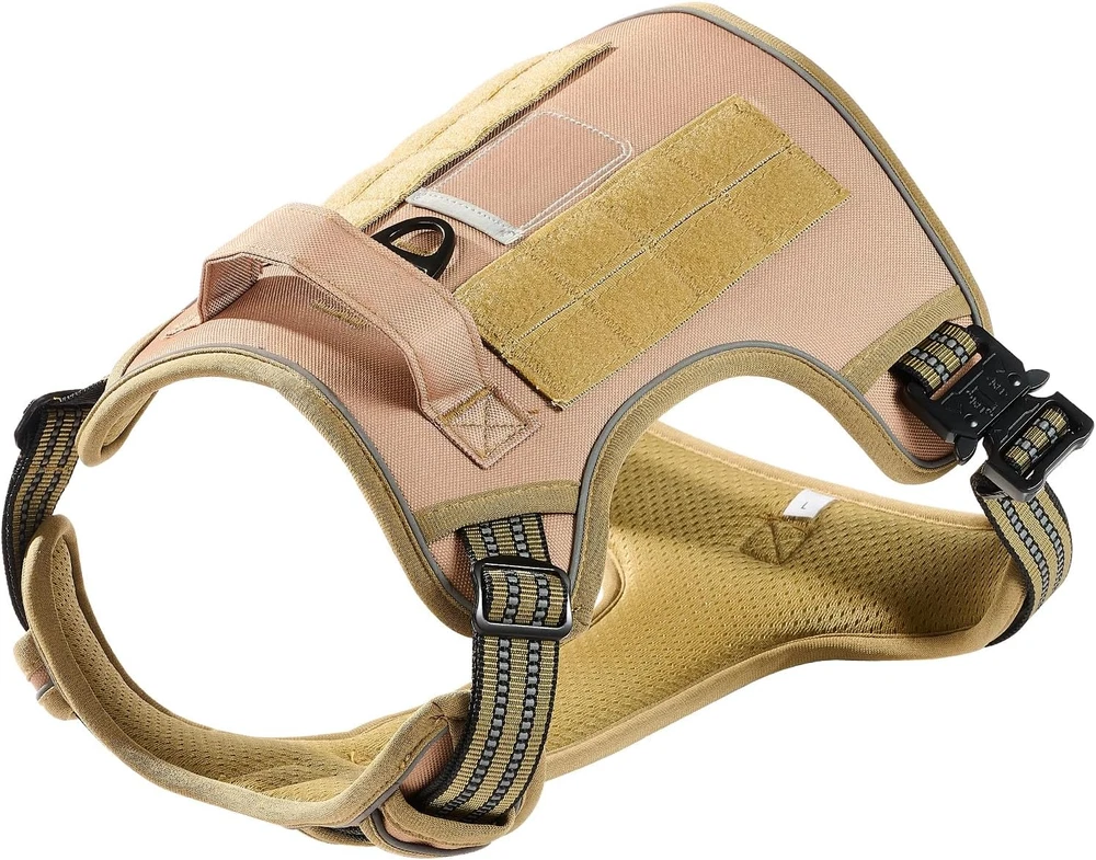 Dog Harness for Large Dogs, No Pull Tactical Dog Harness Adjustable Pet Vest...
