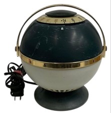 Tube Radio Toshiba 5le-92 Mercury Sphere 1956 Vintage Space Age Works Rare Japan