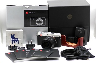 [Top NEUWERTIG] Leica X Vario Typ 107 silber1 6,2-MP-Kompaktdigitalkamera...