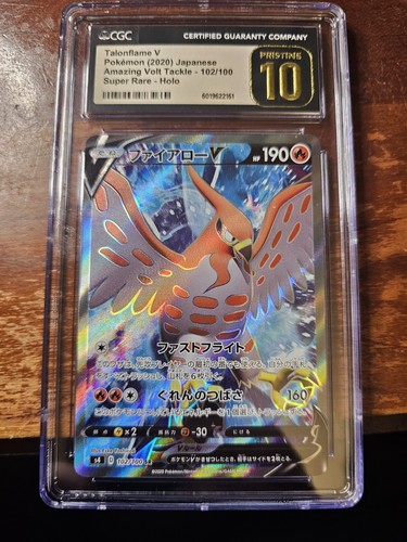 Talonflame V graded CGC 10 for sale on eBay