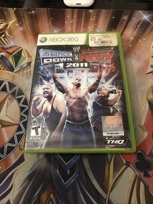 WWE SmackDown vs. Raw 2011 (Xbox 360)   CIB, Tested & Working