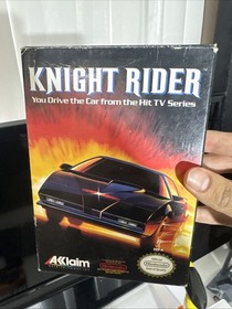 Knight Rider (NES Nintendo, 1989) CIB completo autentico testato funzionante