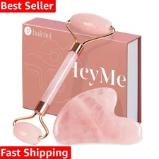 Revitalize & Soothe with IcyMe Jade Roller & Gua Sha - Portable Beauty Tools