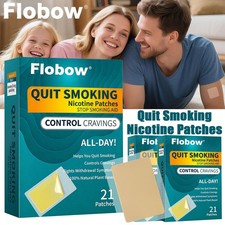 63 Patches Quit Smoking Step 1 Stop Smoking Aid Patches Nicotine Transdermal US