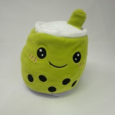 Soft Teddy Plush Boba Milk Tea Plushie Toy Stuffed Fruit Pillow Balls Tea Kids
