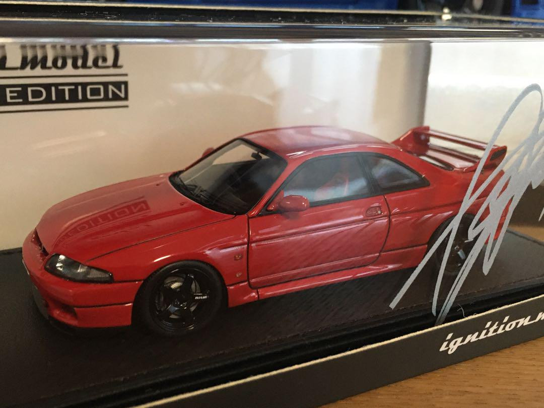 Ignition Model スカイライン GT-R R33 Matsuda Ignition Model Skyline GTR R33 Matsuda Racing Car