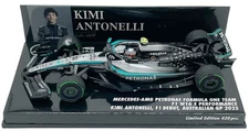 Minichamps Mercedes-AMG W16 4th Australian GP 2025 - Kimi Antonelli 1/43 Scale