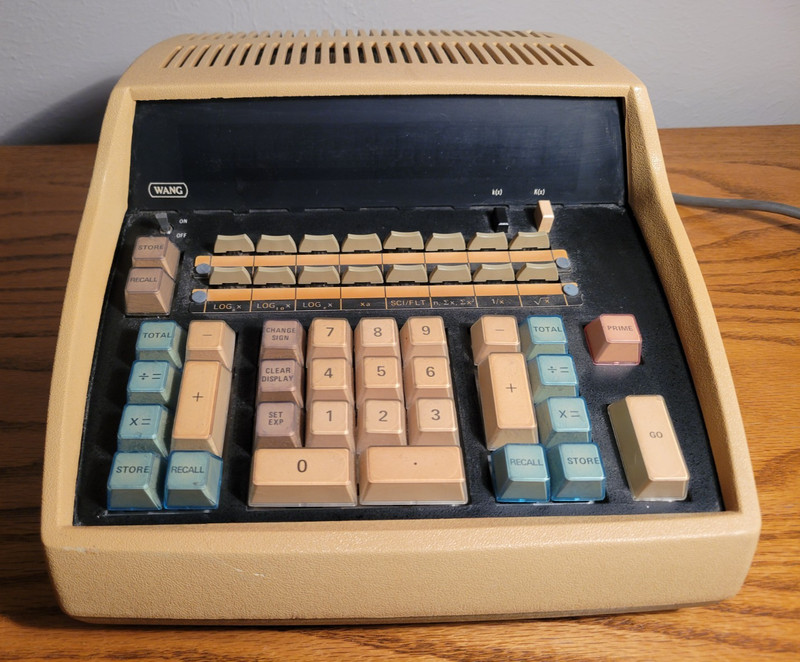 RARE Wang C50 Calculator, Collectible, Vintage Untested 1970s