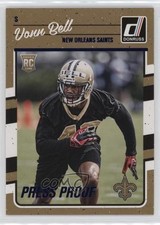 2016 Donruss Rookies Press Proof Blue Vonn Bell #346 11h3