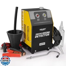 Solary Automotive Smoke Machine Leak Detector - 12V DC EVAP Vacuum Diagnostic