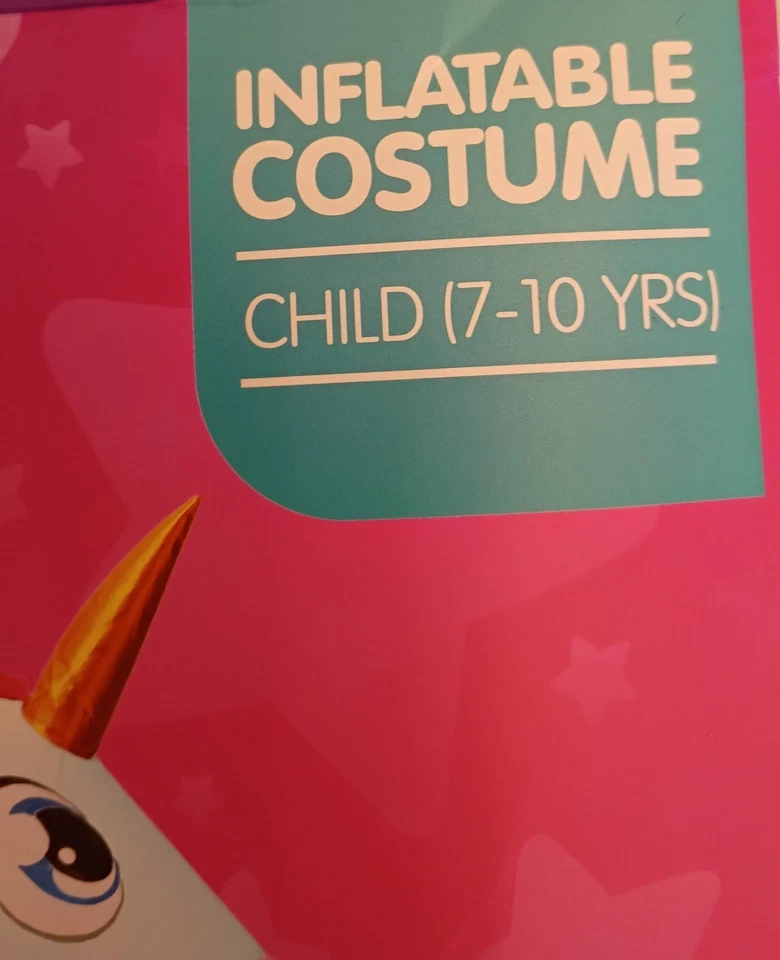 Disfraz inflable Puff Me Up Ride a Unicorn adulto talla única envío gratuito Foto 2 de 4