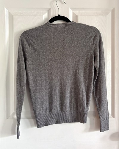 Diesel Youth Atlanta Braves Wool Cotton Blend Sweater Grey Vintage 2018 MLB 10Y - Picture 2 of 9
