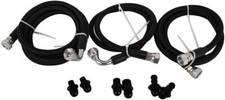 For 96-02 Dodge Ram Cummins 5.9l 47re Transmission Cooler Lines Kit Hoses Ss New