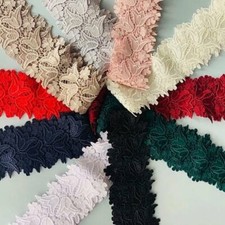 Pizzo merletto in macrame nastro alto 8,5 cm Sweet Trims 8G8061 passamaneria