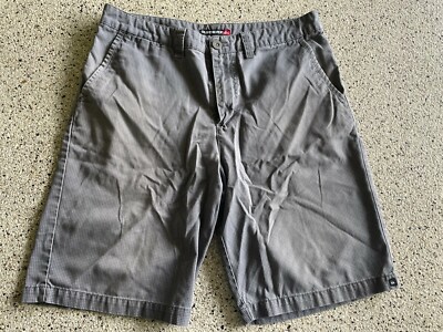 quicksilver dress shorts Quicksilver Men’s Gray Casual Dress Shorts Size 34
