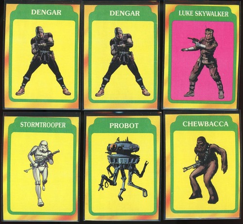 Star Wars 1980 Topps Empire Strikes Back Character Cards Qty of 15 - Picture 3 of 4