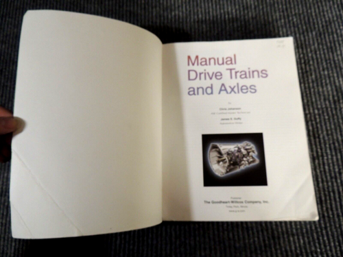 Manual Drive Trains and Axles with CD by Chris Johansson & James E. Duffy 2004 - Picture 5 of 19