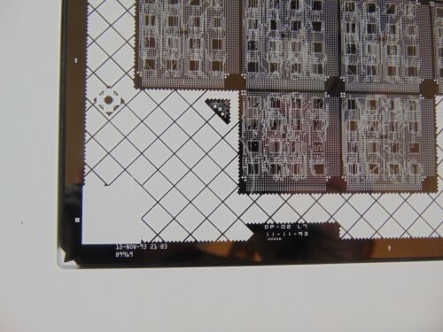 Cray 3 Supercomputer PCB Photomask für Platine DP-02 Layer 7 Mikromask - Bild 2 von 9
