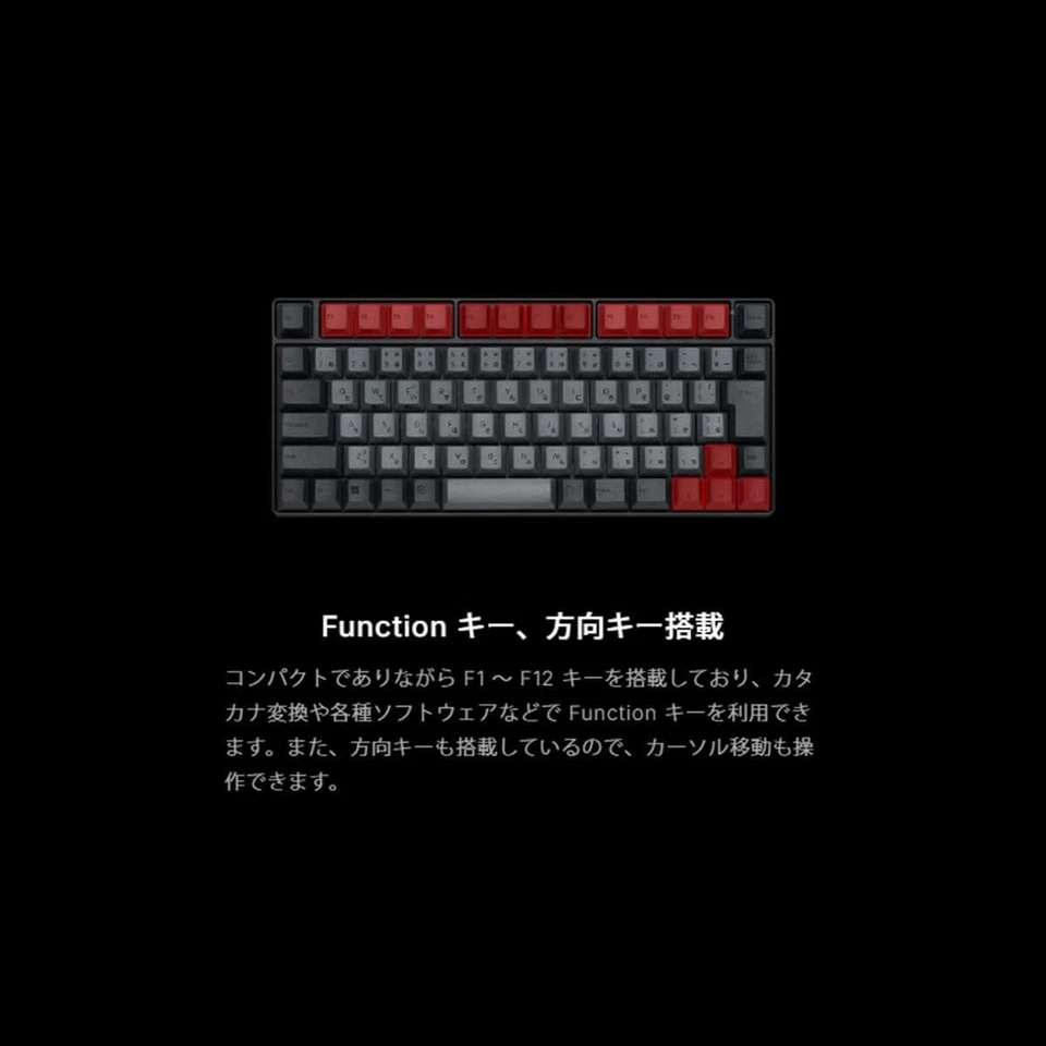 Topre REALFORCE RC1 C1HK13 English Layout Black Bluetooth 5.0 & USB Compact New - Image 3 of 4