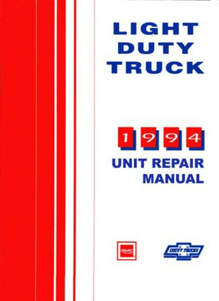 シボレー　サービスマニュアル　C/K 1994 Chevy GMC C/K 10-30 Truck Overhaul Shop Service Repair