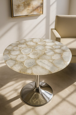 15'' Malachite Marble Table Top, Handmade Malachite Table Top, Home Decore