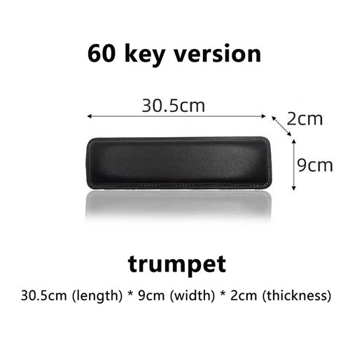 Keyboard Wrist Rest Memory Foam Keyboard Pad Palm Rest For Keyboard Mechanic _wa - Afbeelding 5 van 15