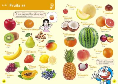 Doraemon's first English picture book: Fun picture dictionary for