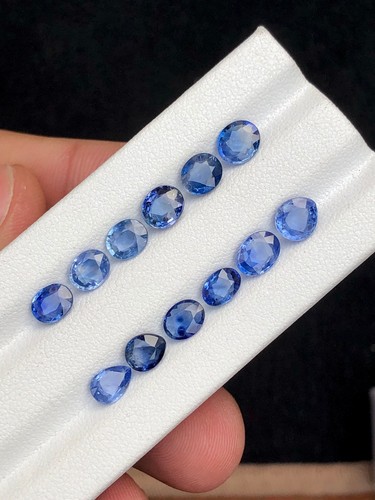 Blue sapphire natural lot 9.20 carats perfect for jewellery - Picture 10 of 10