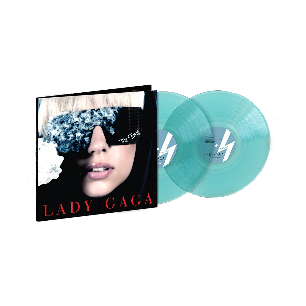 Lady Gaga The Fame Exclusive Limited Edition Glacier Blue Color 2x