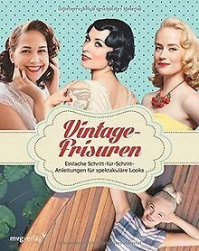 Vintage-Frisuren: Einfache Schritt-für-Schritt-Anle... | Buch | Zustand sehr gut - Bild 1 von 2