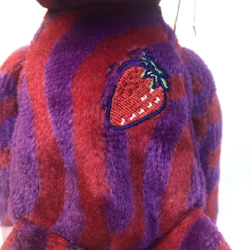 Ty Beanie Baby - Twisty The Monkey Twizzlers Stuffed Plush Exclusive Red Purple - Picture 11 of 12